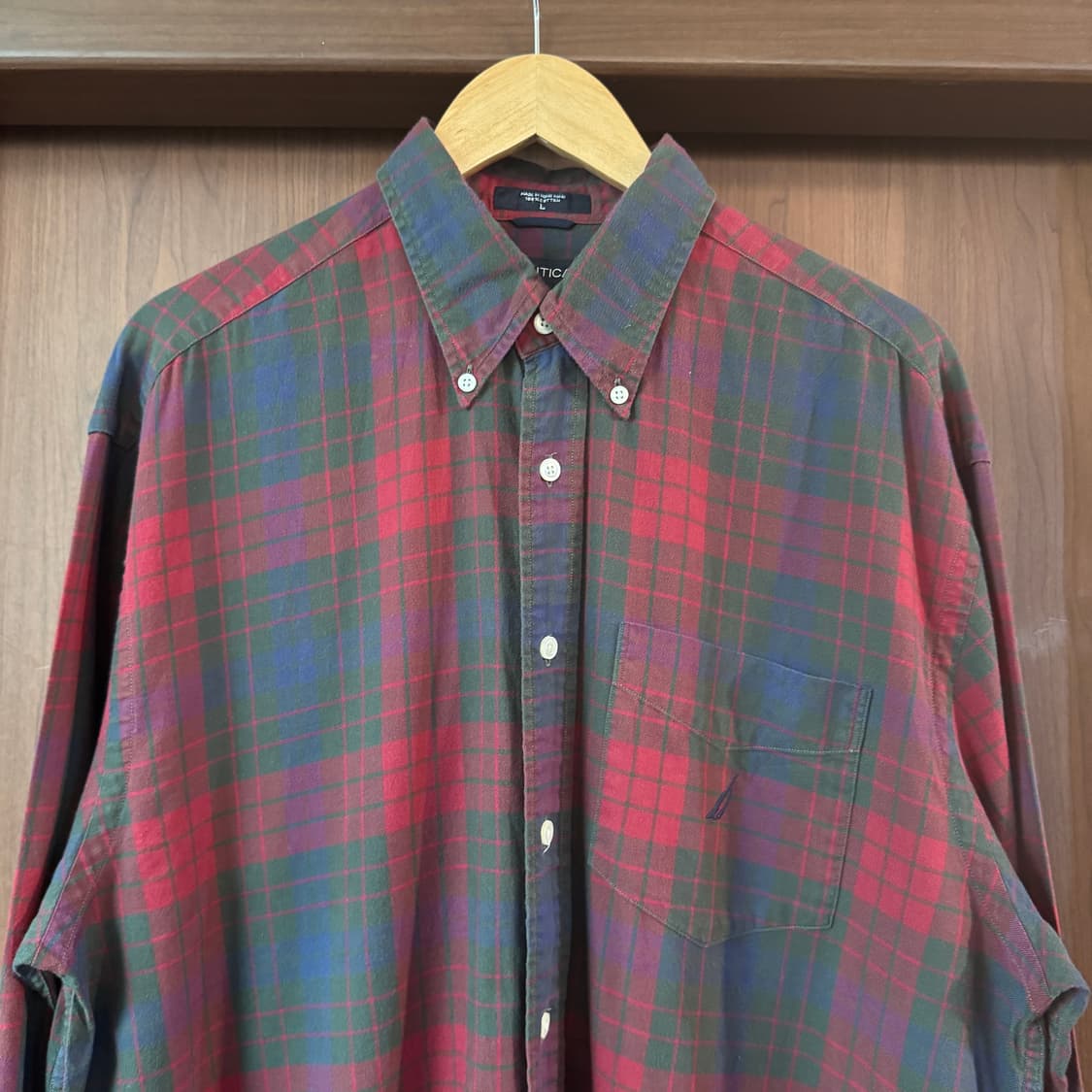 노티카 체크셔츠 XL 상품이미지2