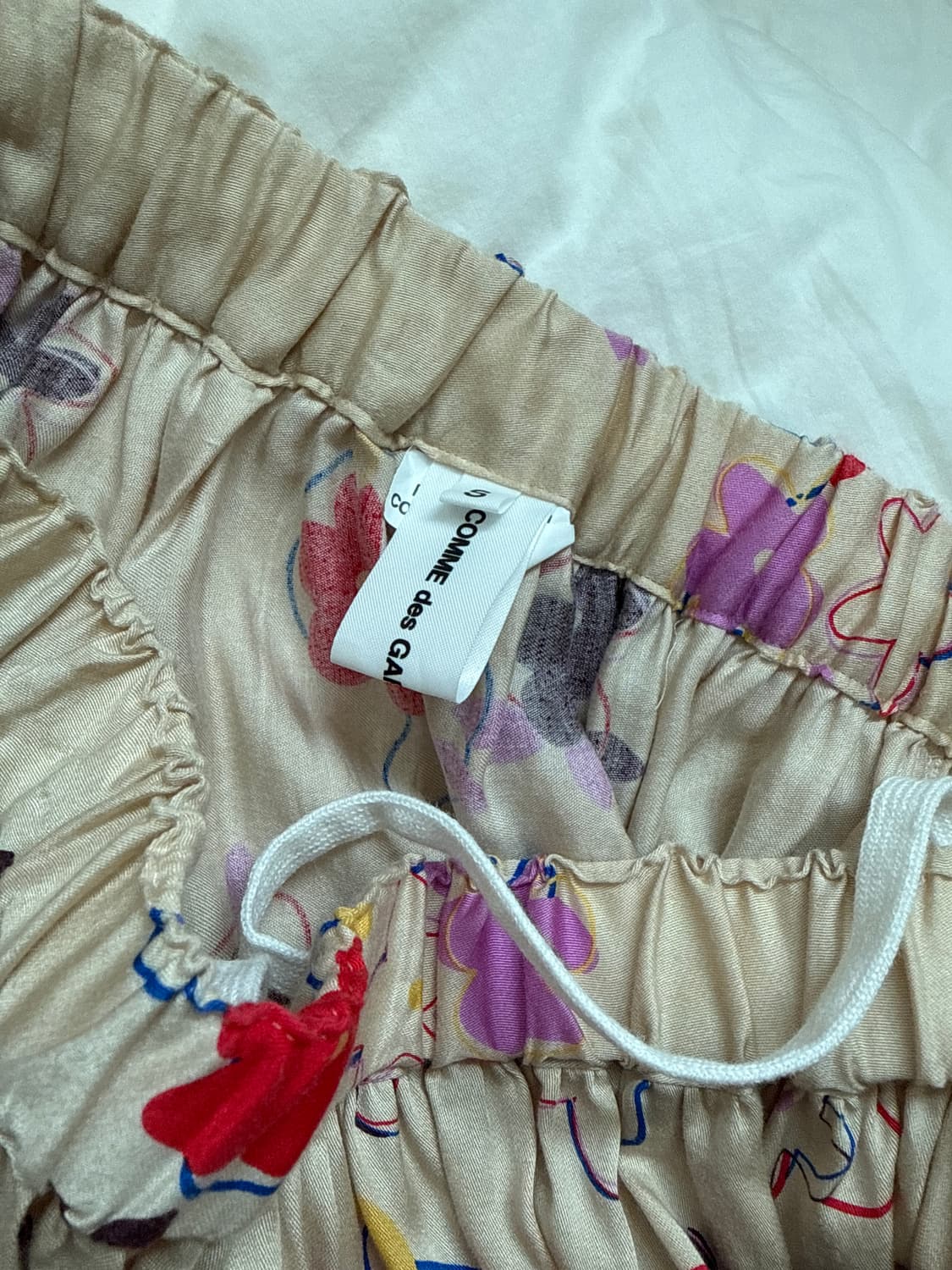 꼼데가르송 플로럴 스커트 상품이미지2