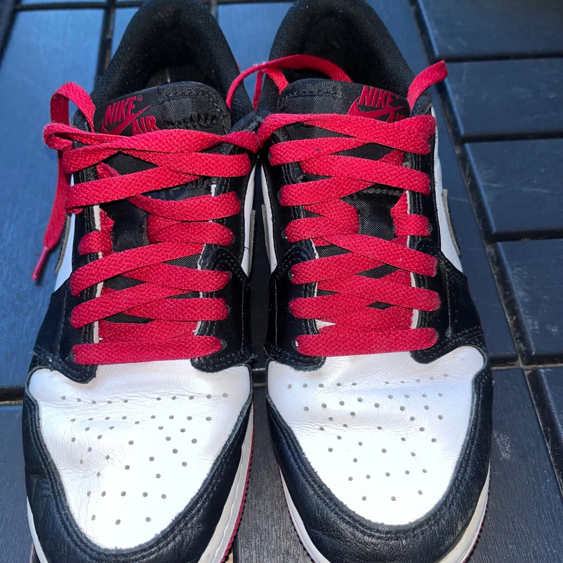 (GS) 조던 1 레트로 로우 OG 블랙토 250 상품이미지1