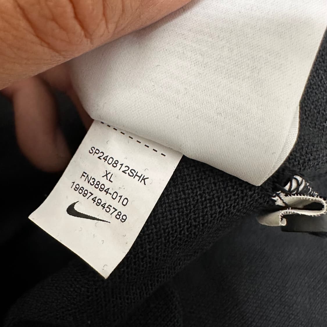 NIKE 나이키 카라티 반팔티셔츠 블랙 105(XL) 상품이미지8