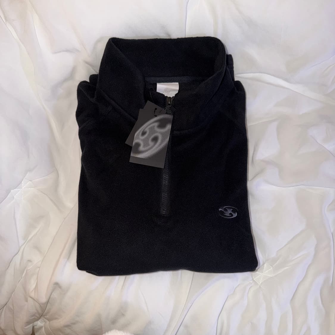 산산기어 라이온즈 하프집업 플리스 네이비 L사이즈 새상품 상품이미지1