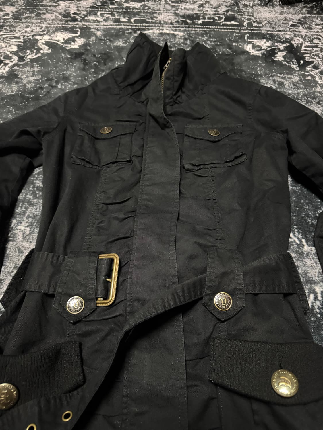 Von Dutch Black Long Jacket 상품이미지3