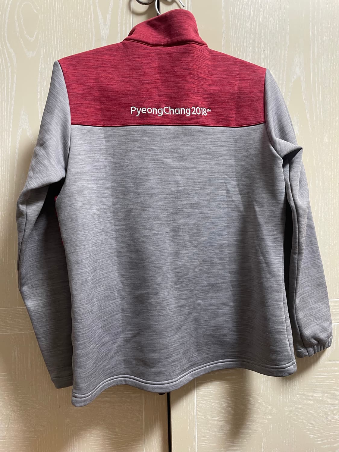 노스페이스 평창올림픽 트레이닝 기모 집업 상품이미지2