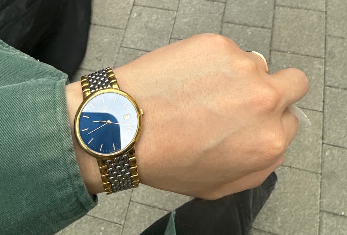 오메가 드빌 남성 시계 커스텀 청판 상품이미지8