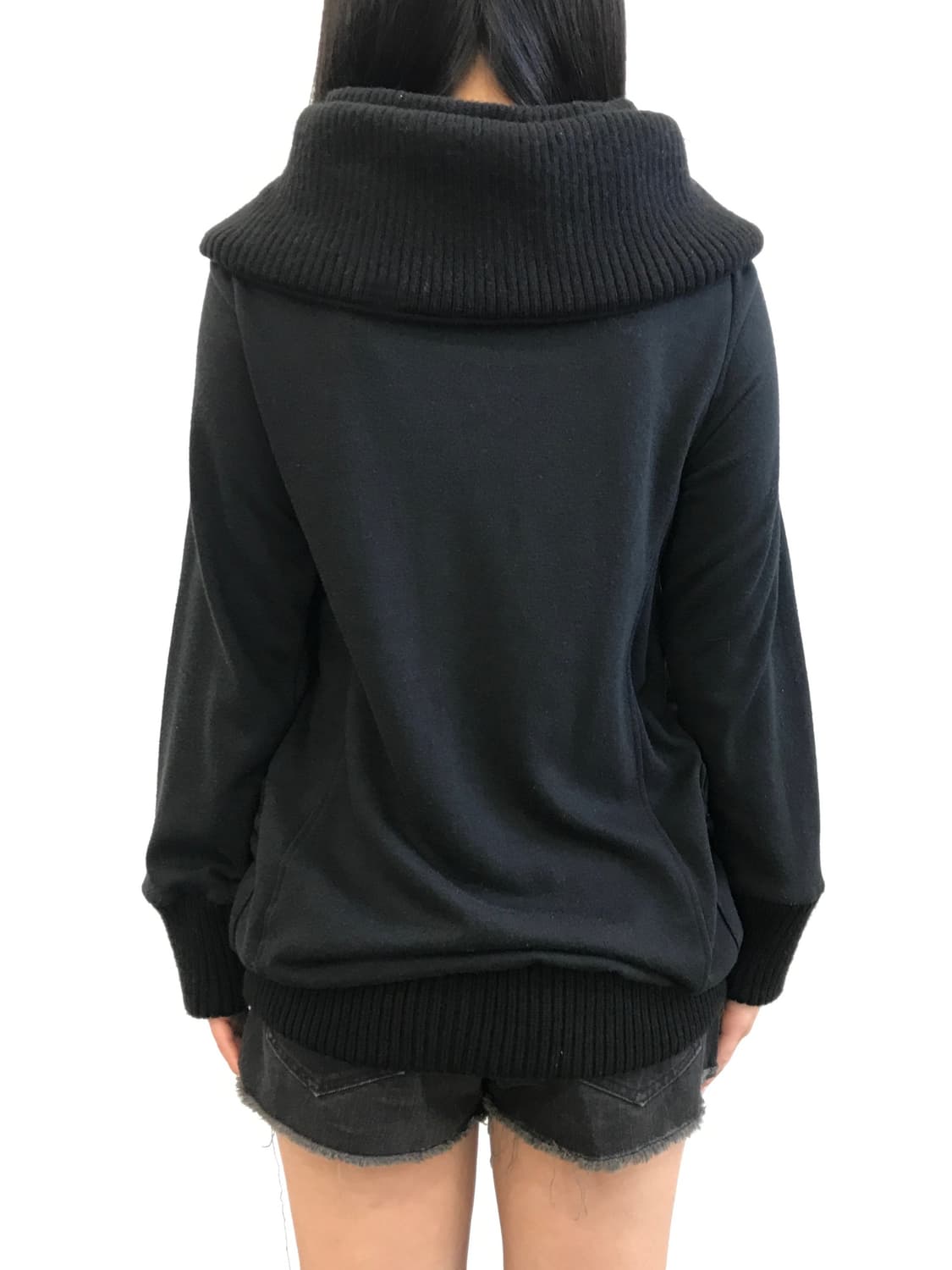 BEGUM Y2k Knit Collar Zip-Up Jacket 상품이미지3