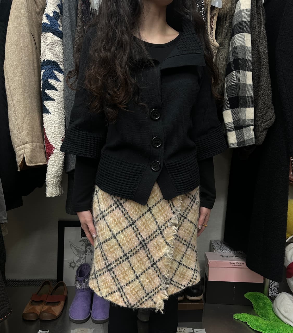 hiroko koshino 니트가디건 상품이미지2