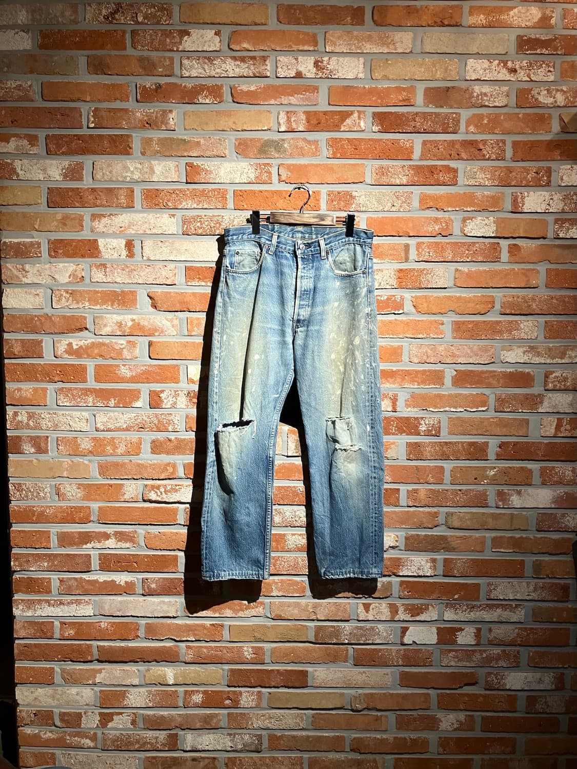 80s USA 빈티지 리바이스 501 데님 팬츠 상품이미지1