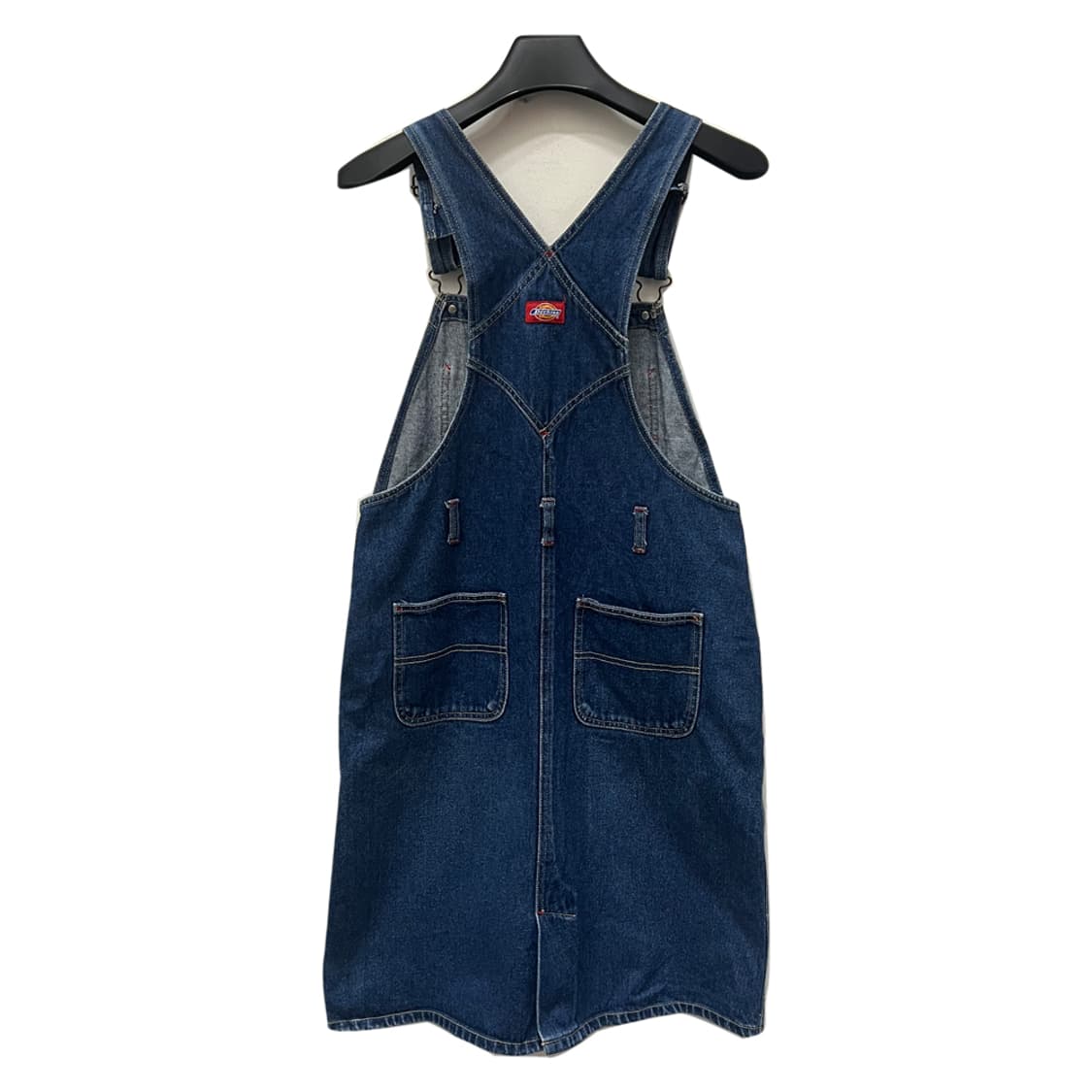 디키즈 데님 오버롤 멜빵 스커트 M 상품이미지2