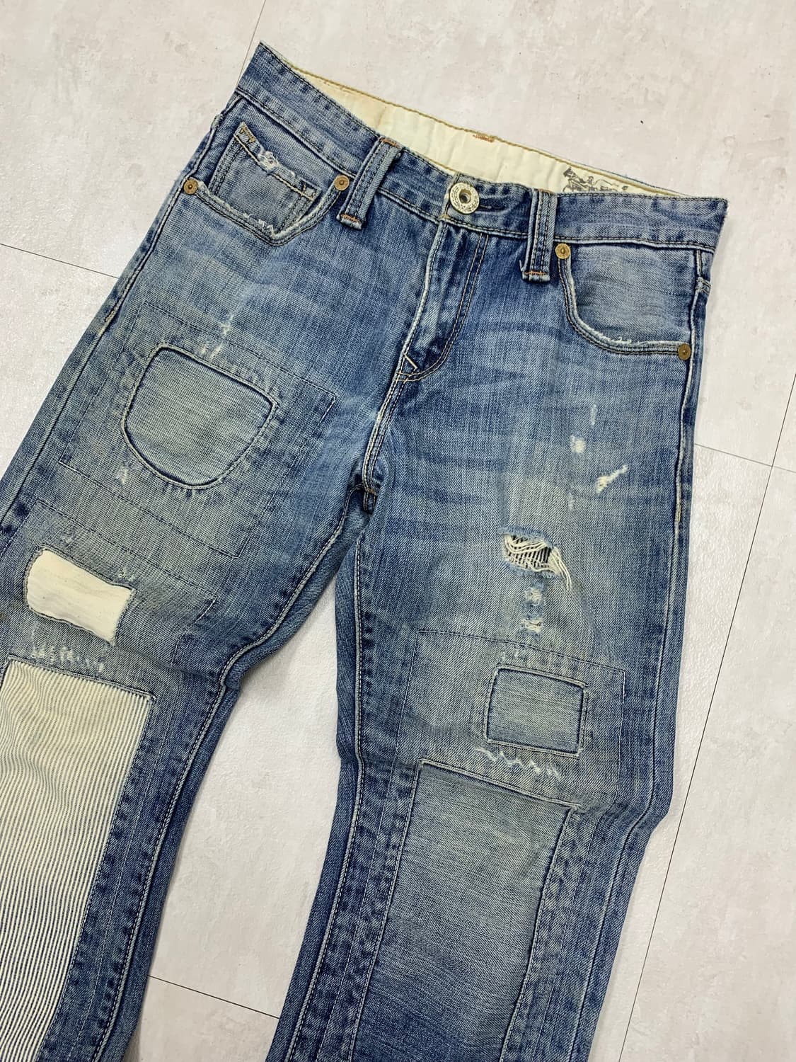 리바이스 그런지 디테일 데님 팬츠 #416 상품이미지2