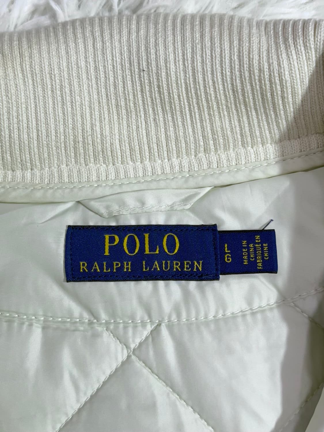 폴로 랄프로렌 화이트 투웨이 패치로고 베스트  상품이미지8