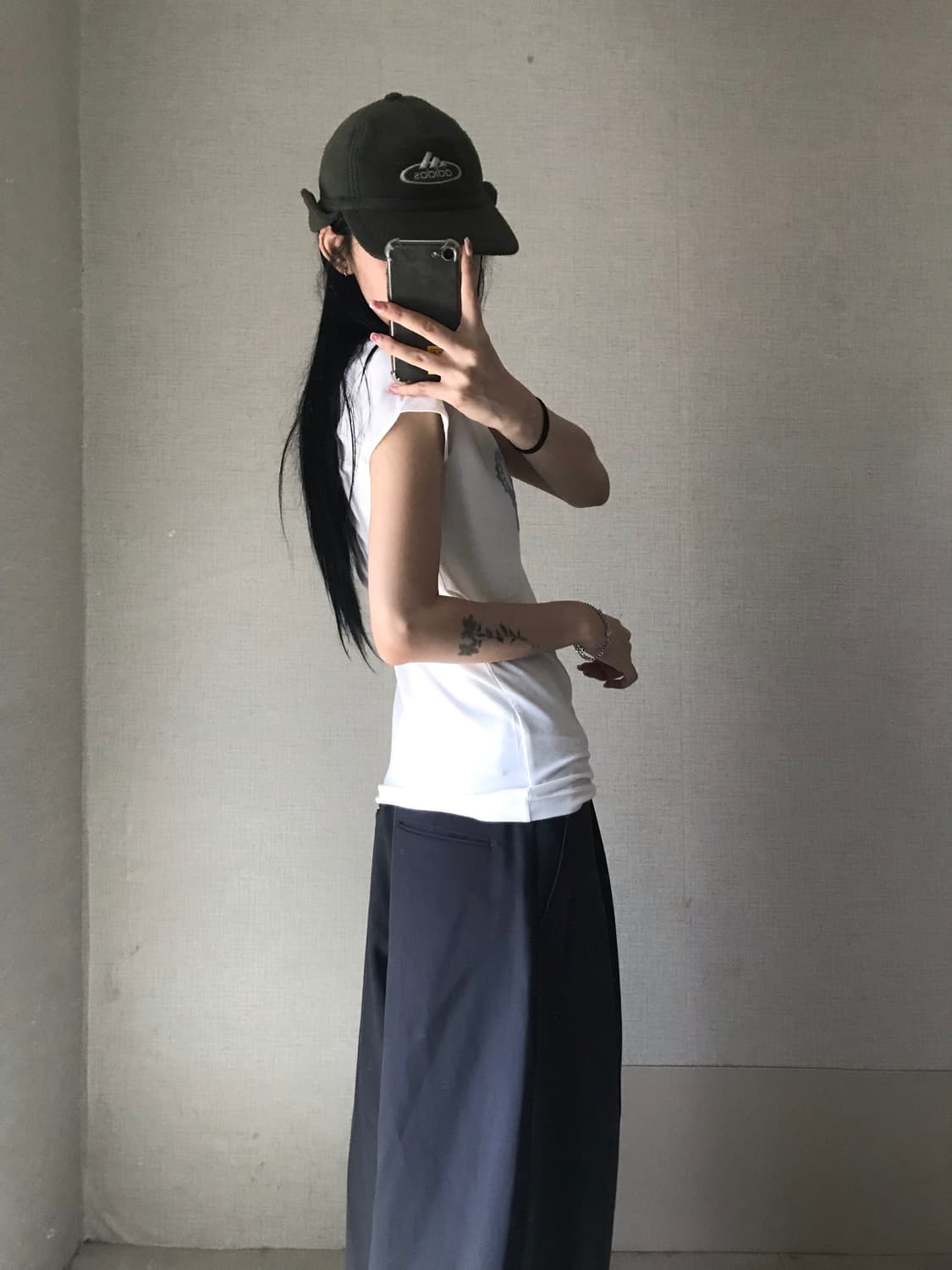 아디다스x미시엘리엇 슬림핏 탑 상품이미지4