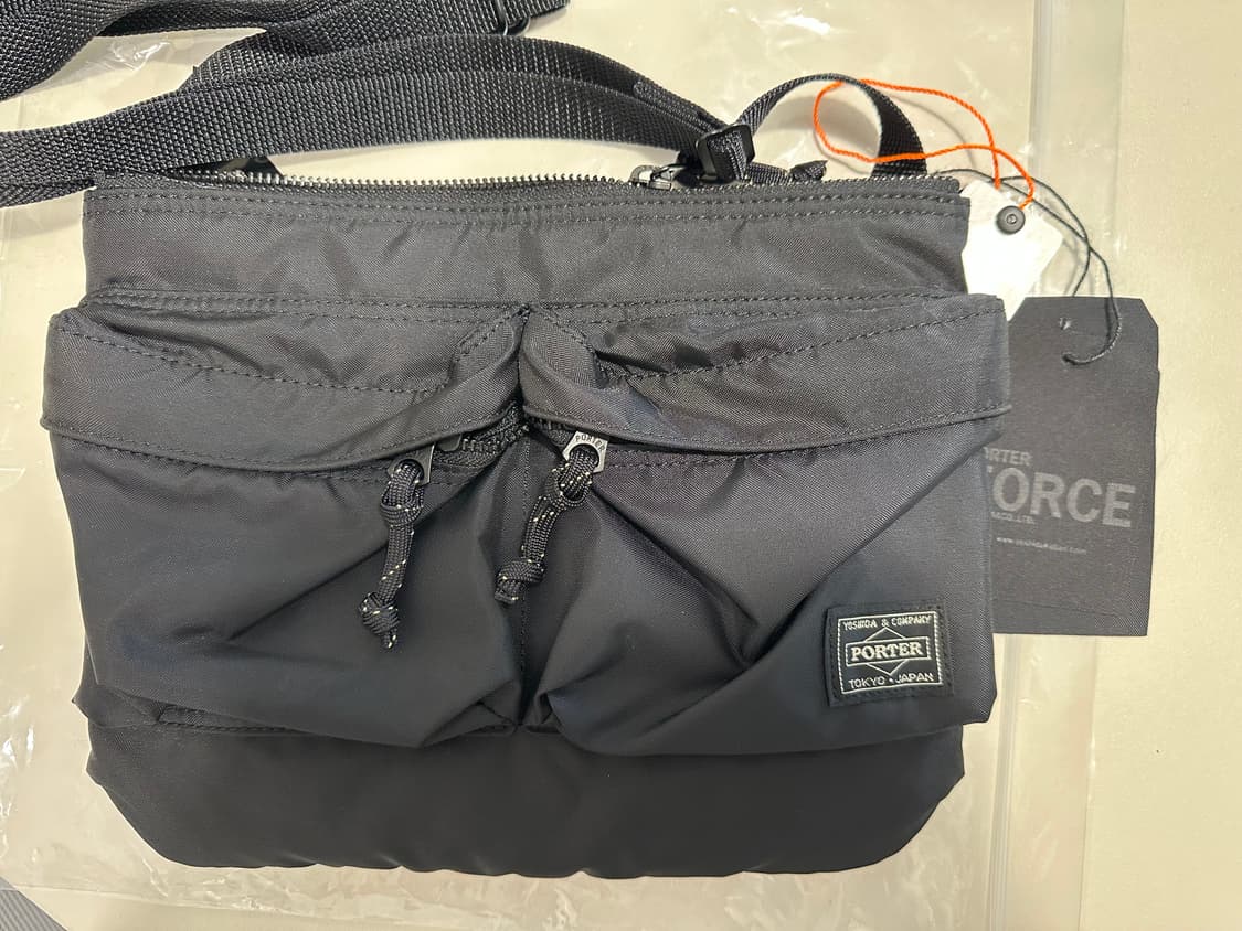 요시다 포터포스 숄더백 블랙  855-50458 주우재가방 상품이미지1