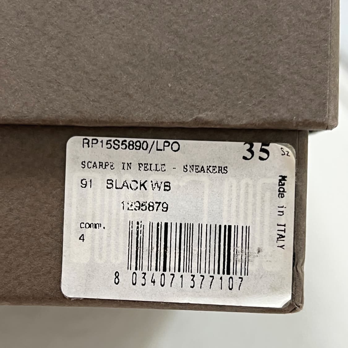 릭오웬스 15SS 컨버스 라몬즈 하이 LPO릭컨 상품이미지8