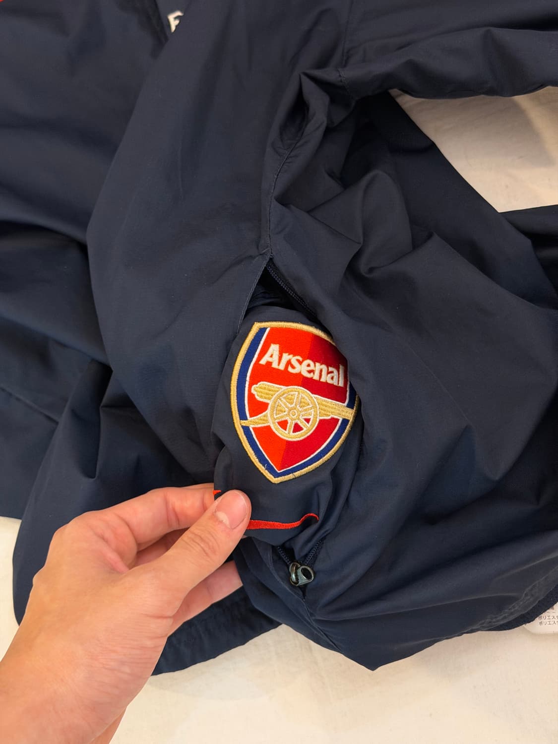 XL) 나이키 11-12 아스날 투웨이 바람막이 네이비 상품이미지5