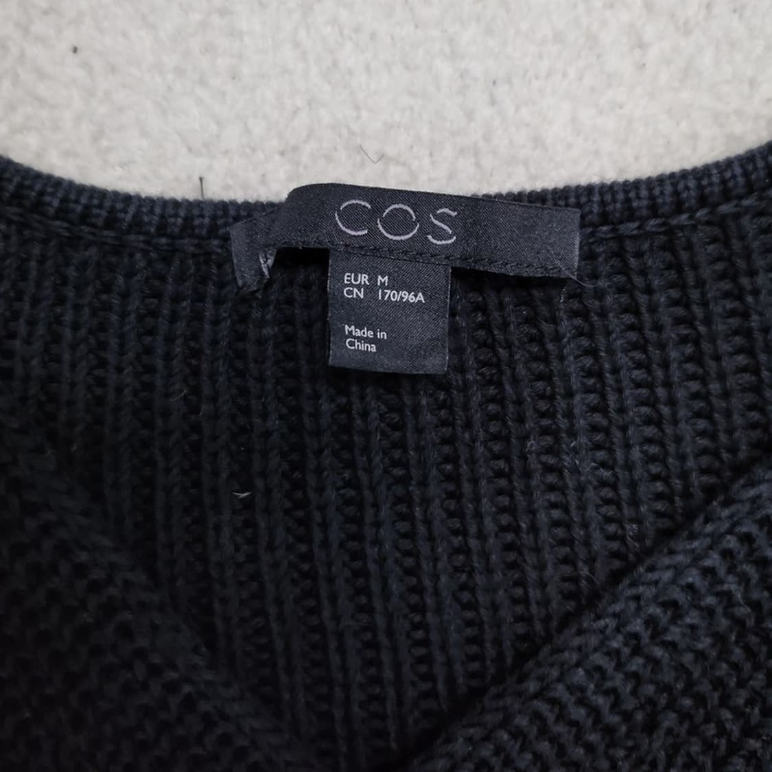 COS 드레이프드 패널 스웨터 Women M 상품이미지5