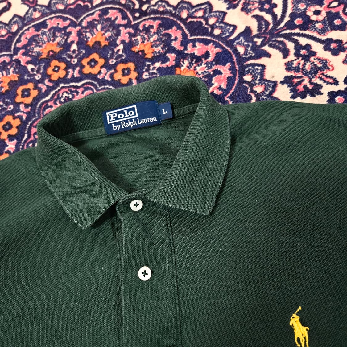 폴로랄프로렌 빈티지 포니자수 카라티셔츠 상품이미지3