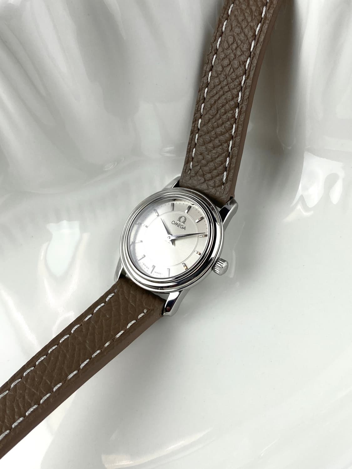 OMEGA Lady Prestige silver watch 상품이미지6