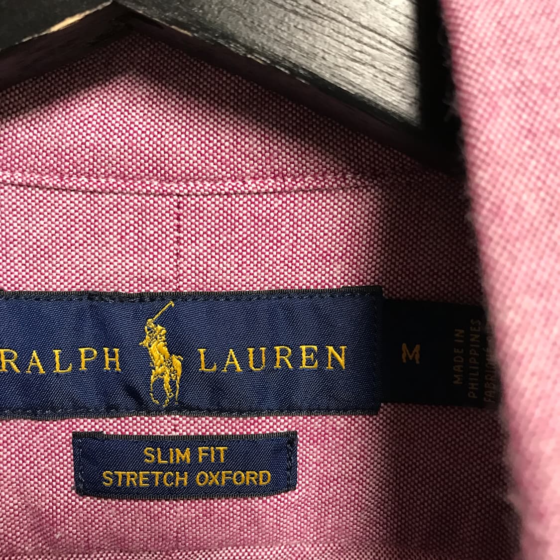 폴로 랄프로렌 솔리드 셔츠 핑크 M 상품이미지5