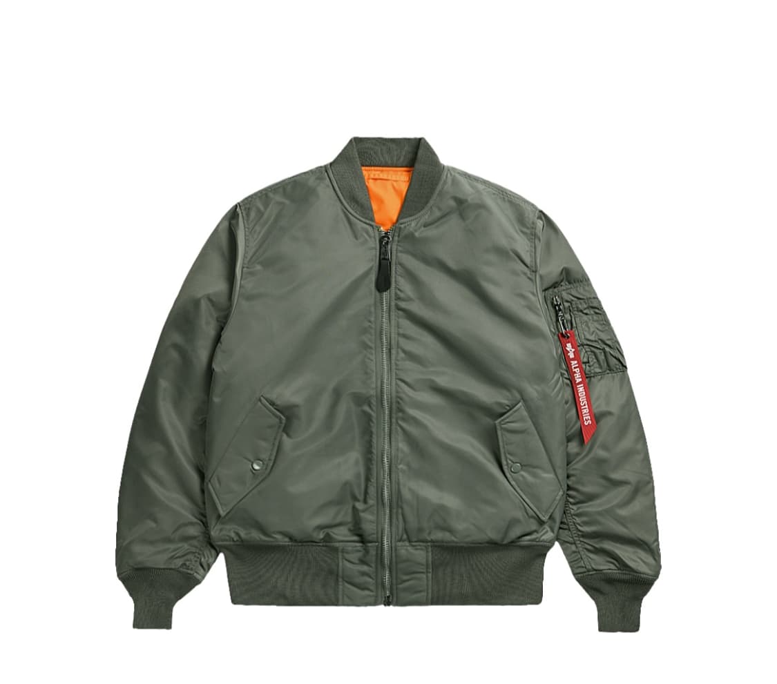 구매) 알파인더스트리 ma-1 필드그레이 xl 구매합니다. 상품이미지1