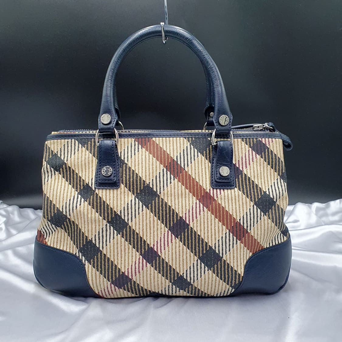 닥스 체크 토트백 중고 가방 은피아노 상품이미지1