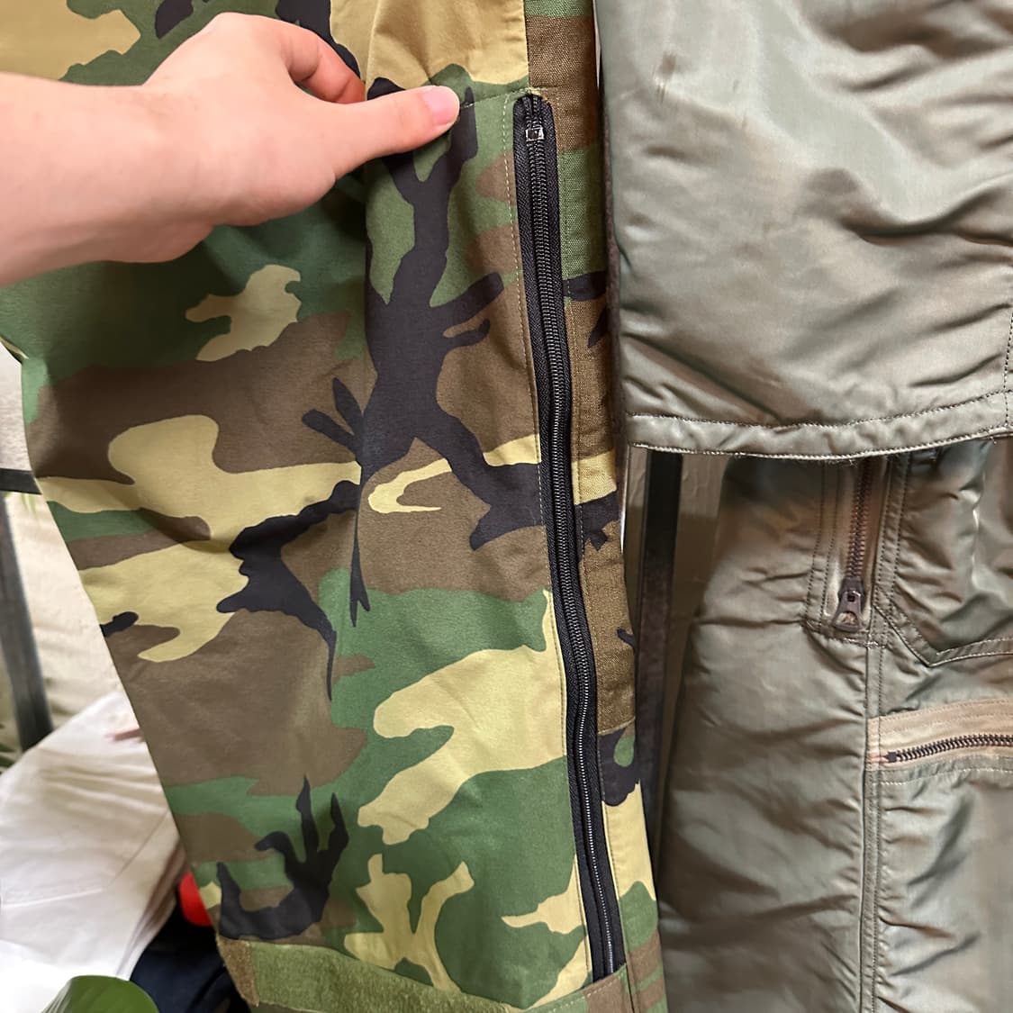 90s US Army Woodland Gore-Tex Trouser 상품이미지8