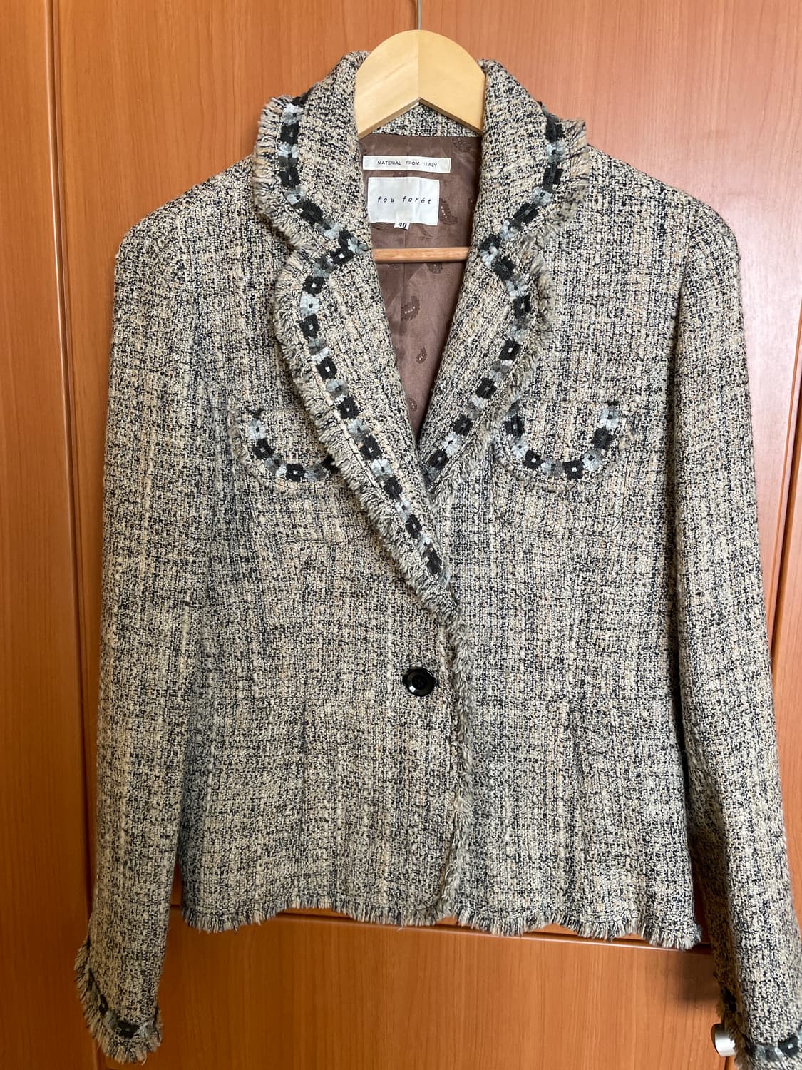빈티지 트위드자켓 상품이미지1