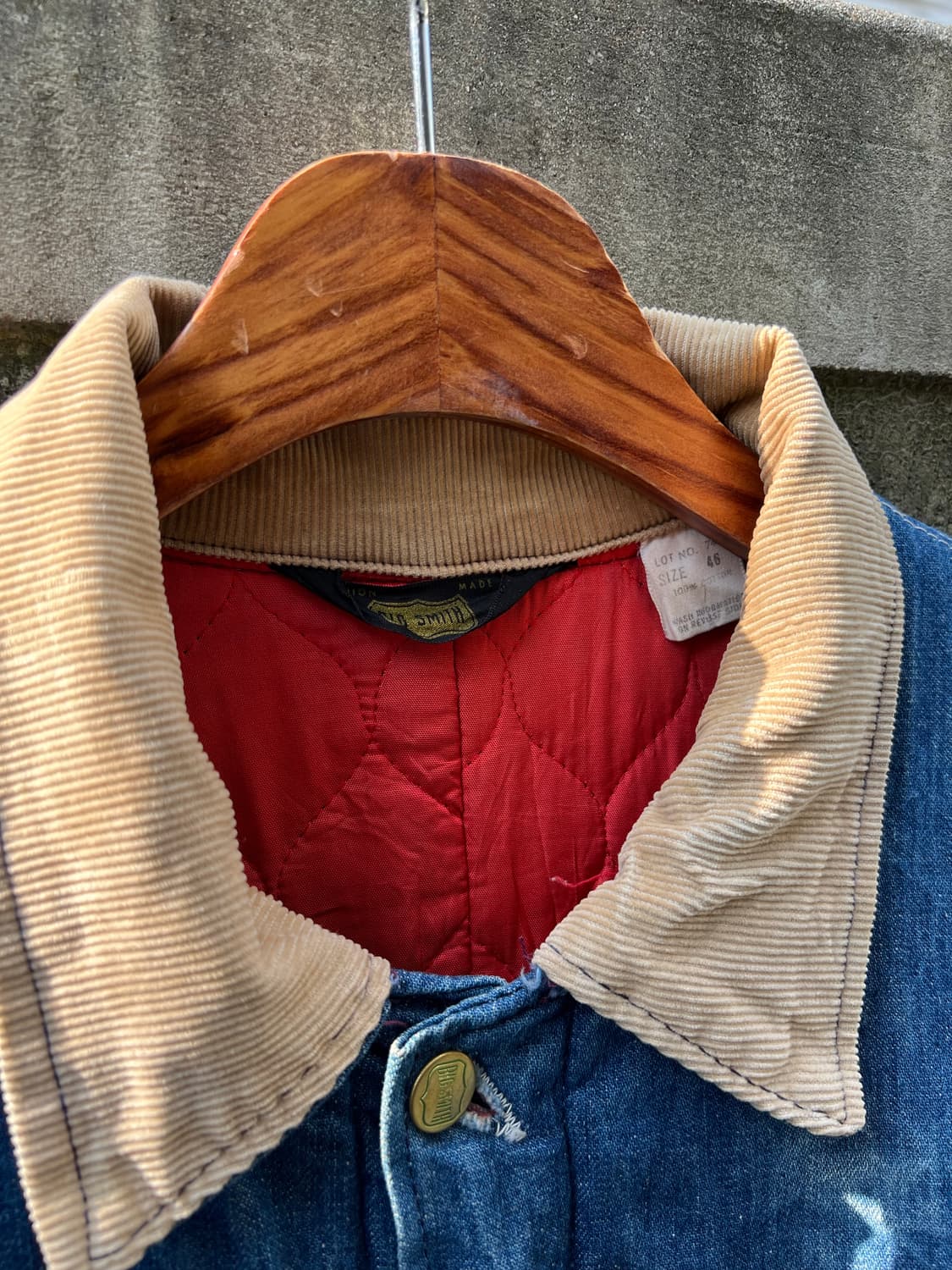 1980s BIG SMITH DENIM COVERALL 빅스미스 초어자켓 상품이미지6