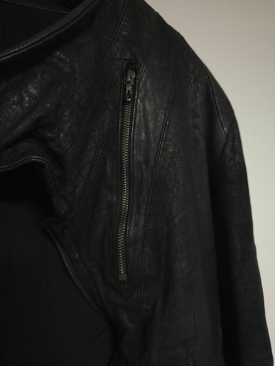 율리우스 Julius 12FW 래더 재킷 가죽 자켓. 릭오웬스 다크웨어 상품이미지5