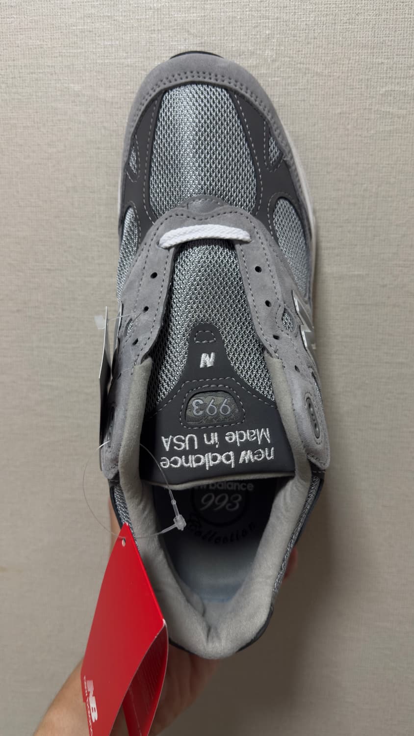 뉴발란스 993 MADE IN USA 그레이 사이즈 280 풀박스 상품이미지6