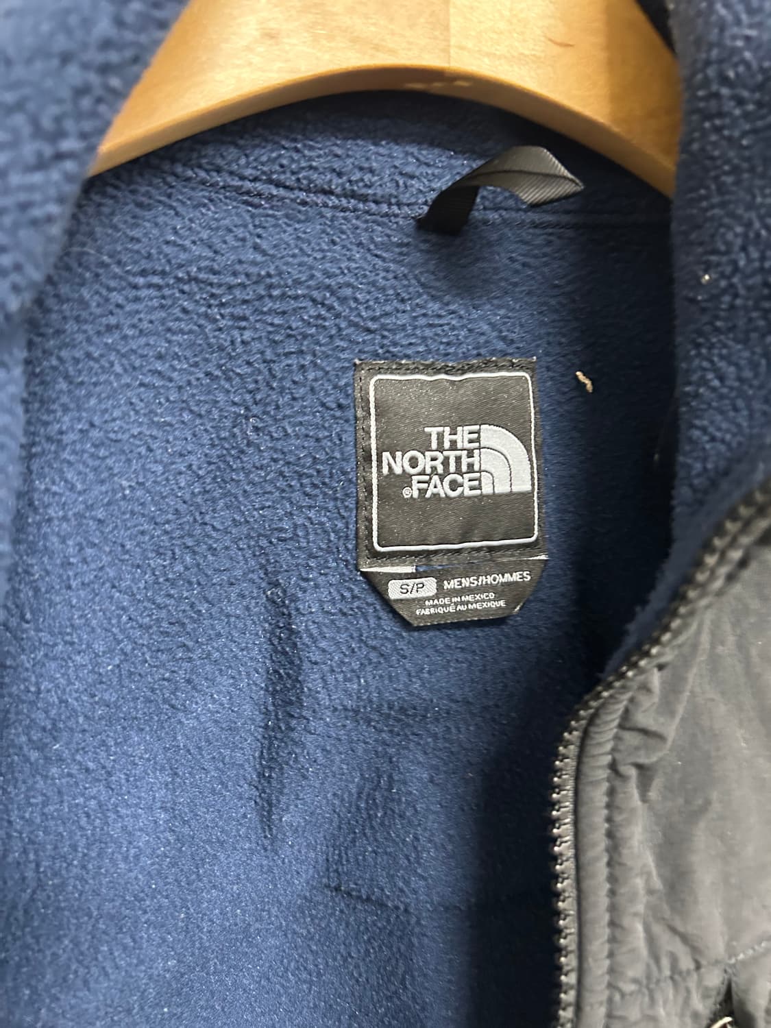 노스페이스 플리스 자켓 네이비 S 상품이미지8