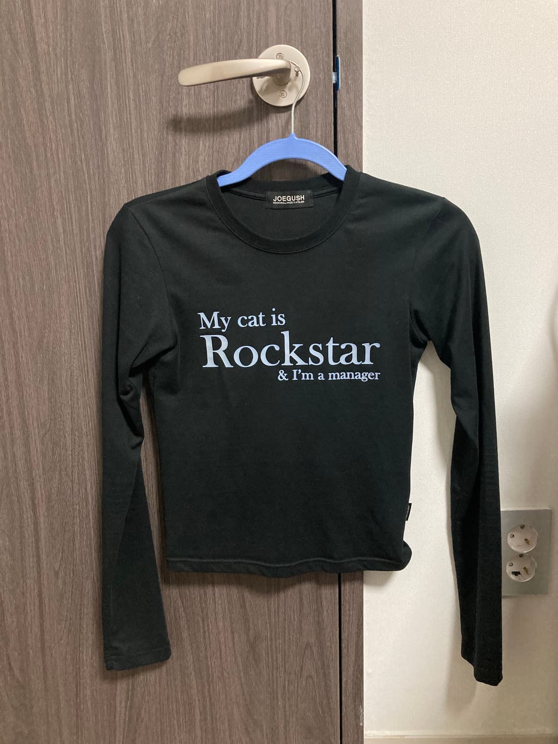 조거쉬 my cat is rockstar 롱슬리브 상품이미지1