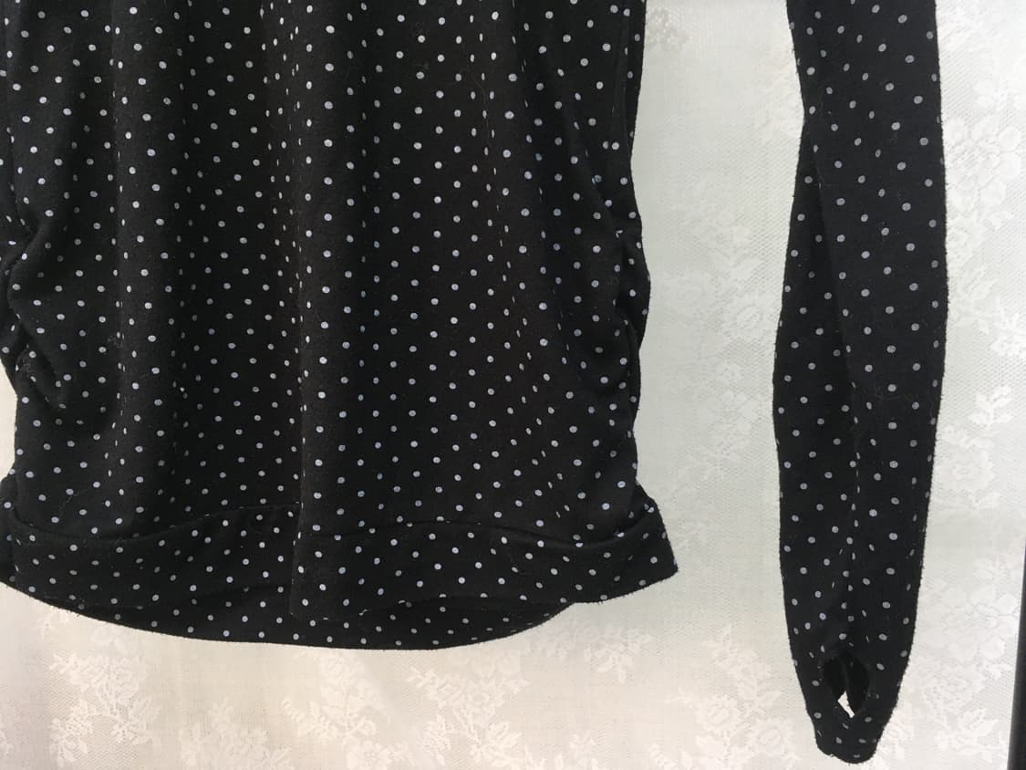  dot frill long sleeve top 상품이미지8