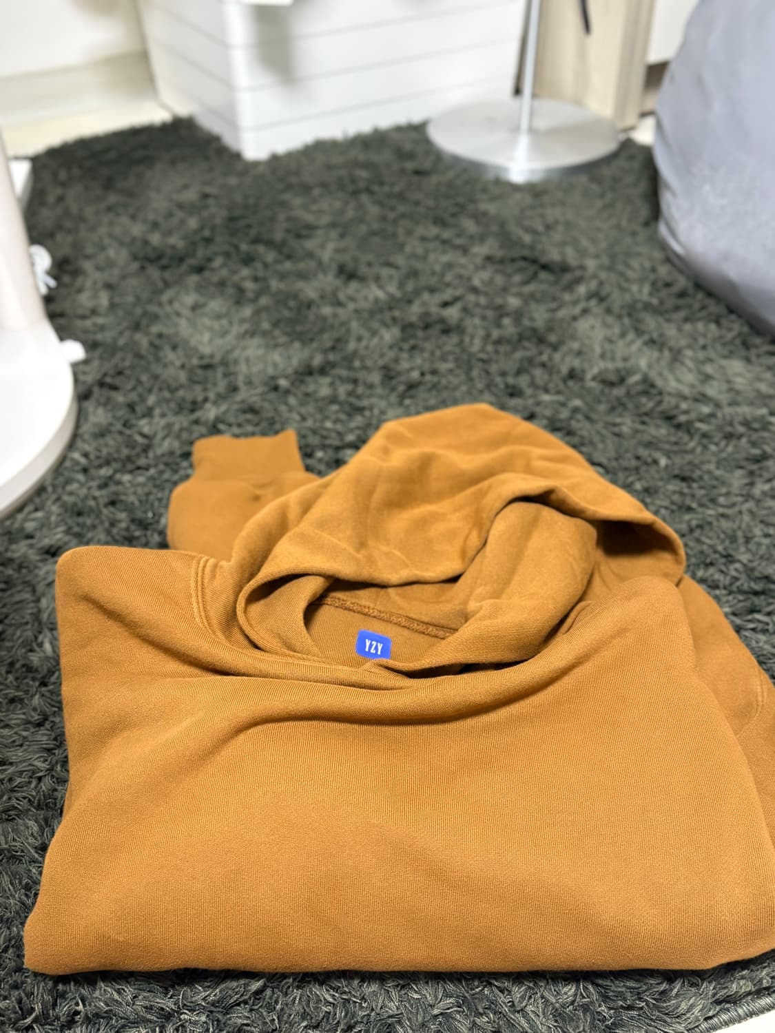 이지갭 Yeezy gap 후디 라이트 브라운 상품이미지3