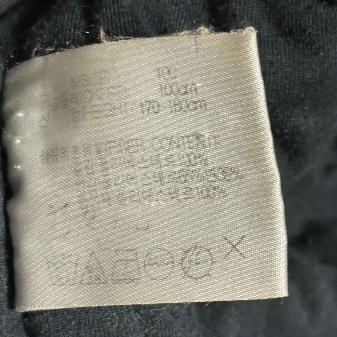 L 나이키 올드스쿨 블랙 후드 점퍼 상품이미지5