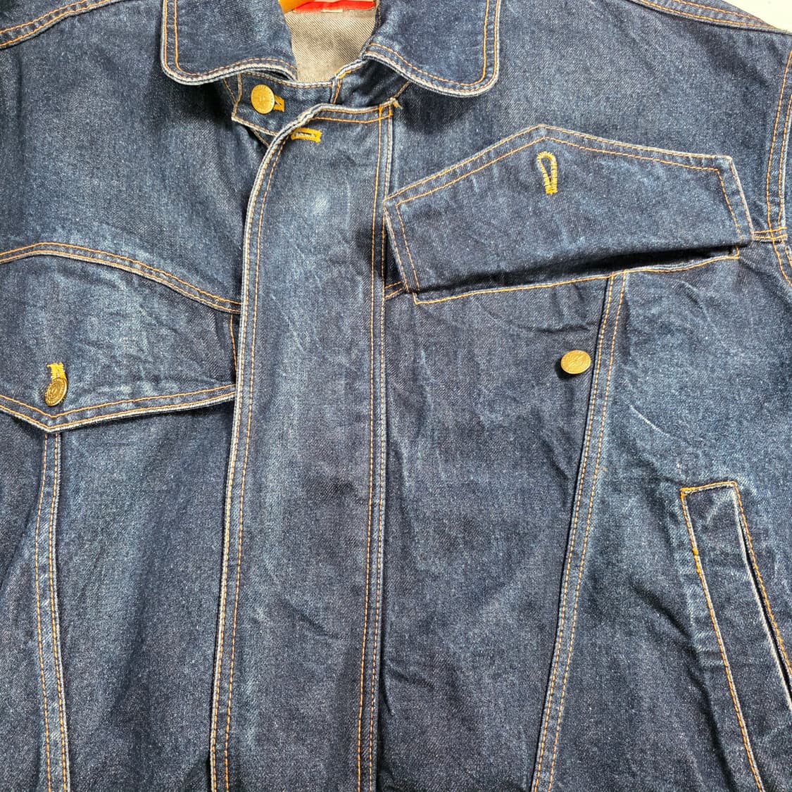 0728 MONREALE 빈티지 데님자켓 / 일본 빈티지 스타일 / L 상품이미지8