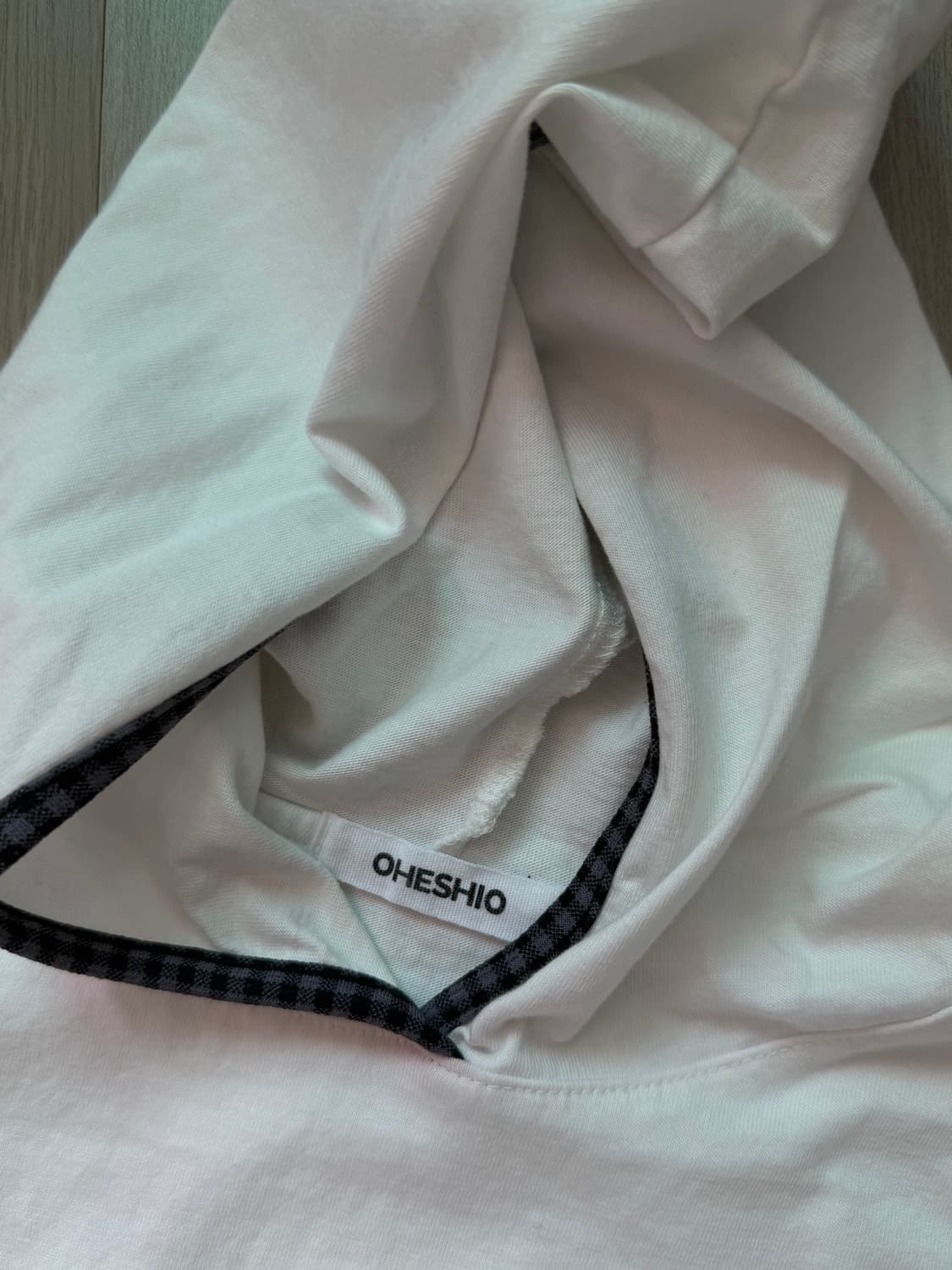 오헤시오 체크 긴팔 상품이미지1