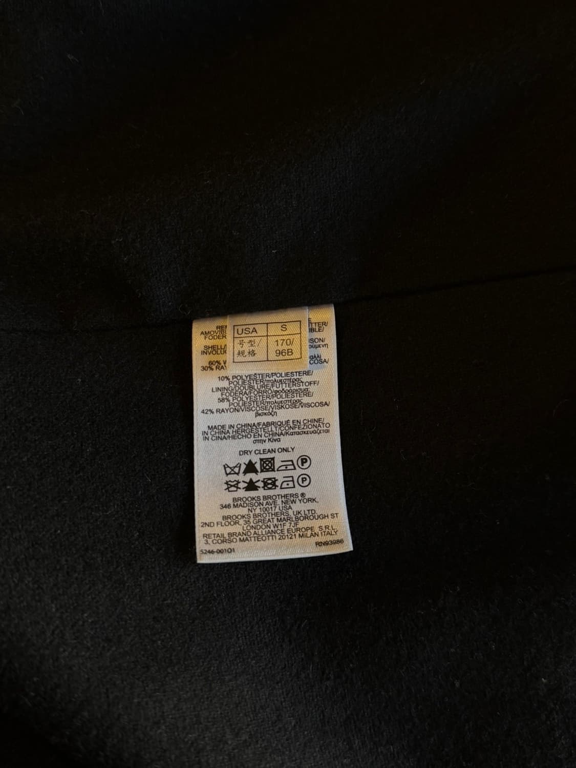 브룩스 브라더스 맥코트 슬림100 상품이미지9