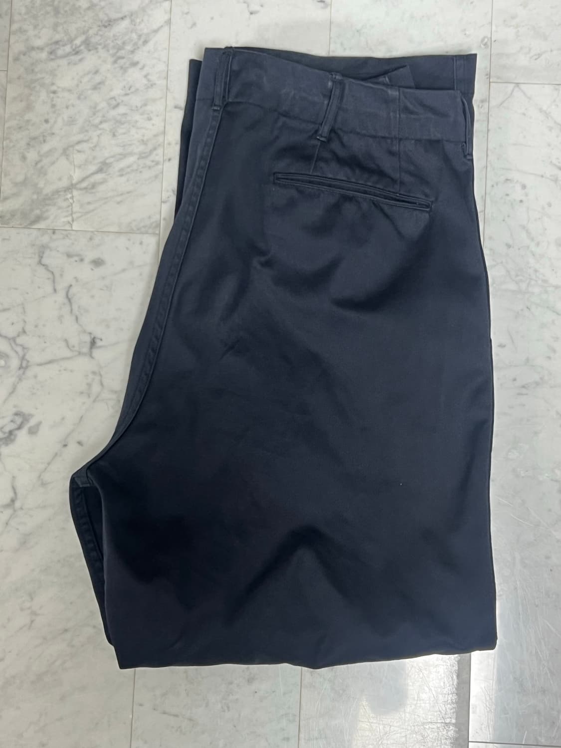 나나미카 와이드 치노 네이비 [36] 상품이미지1