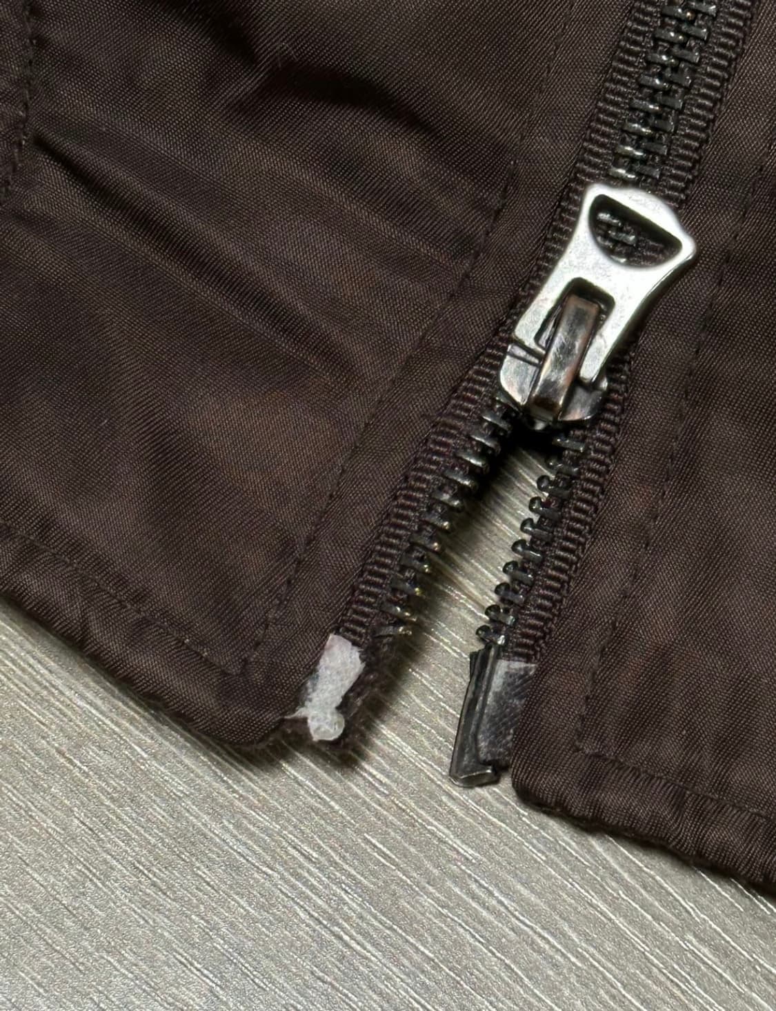 와릿이즌 디테쳐블 후디드 MA-1 점퍼 브라운 상품이미지6