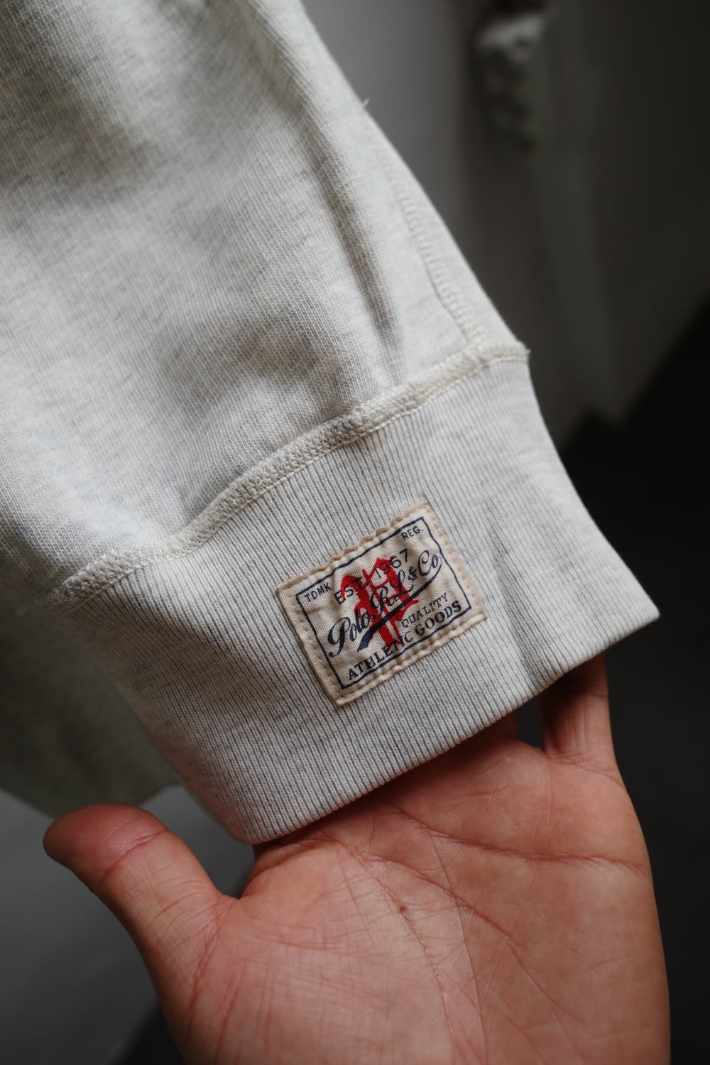 폴로 프린트 스웻셔츠 상품이미지4