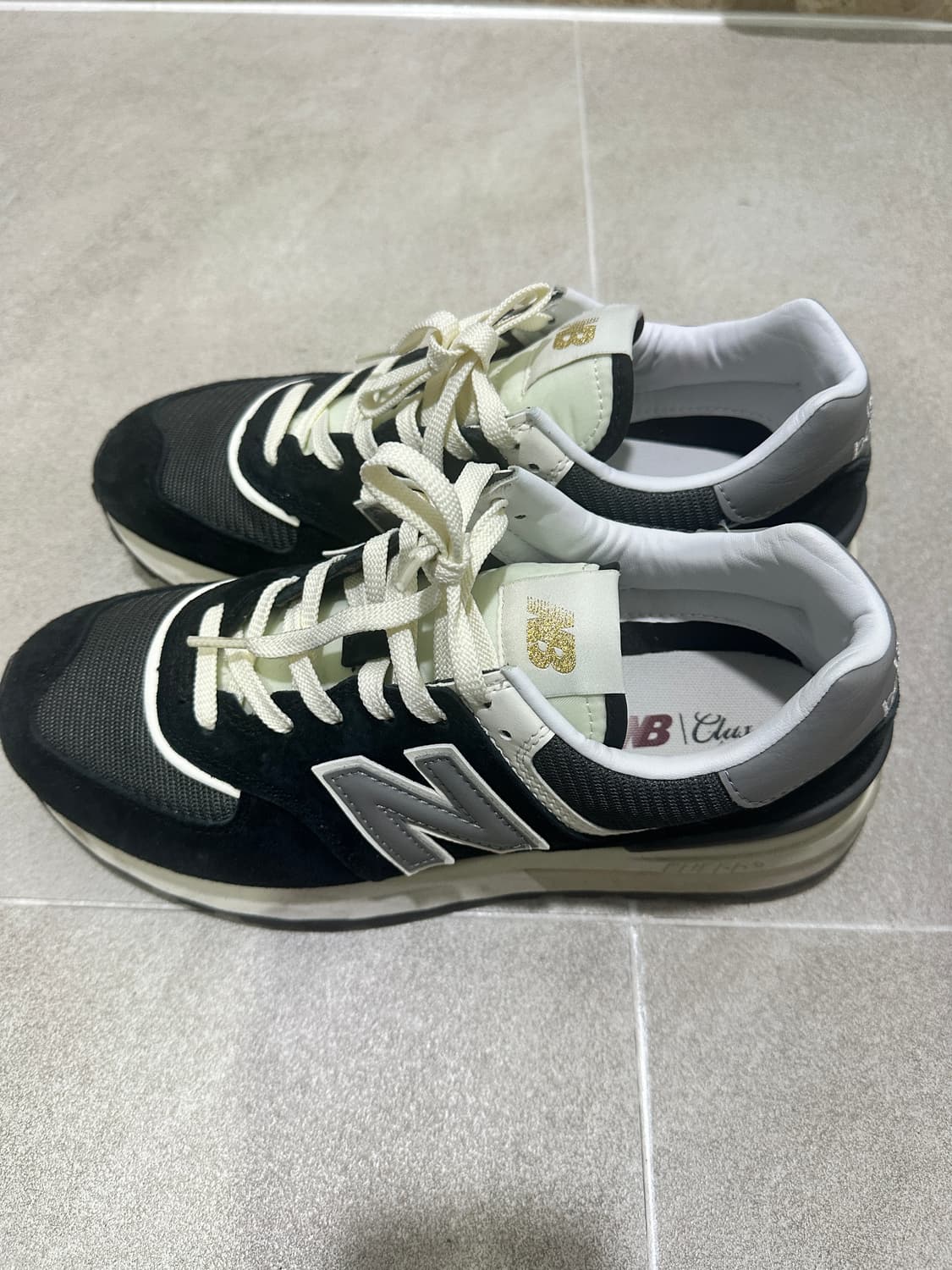 뉴발란스 574 레거시 블랙 운동화(265) 상품이미지1