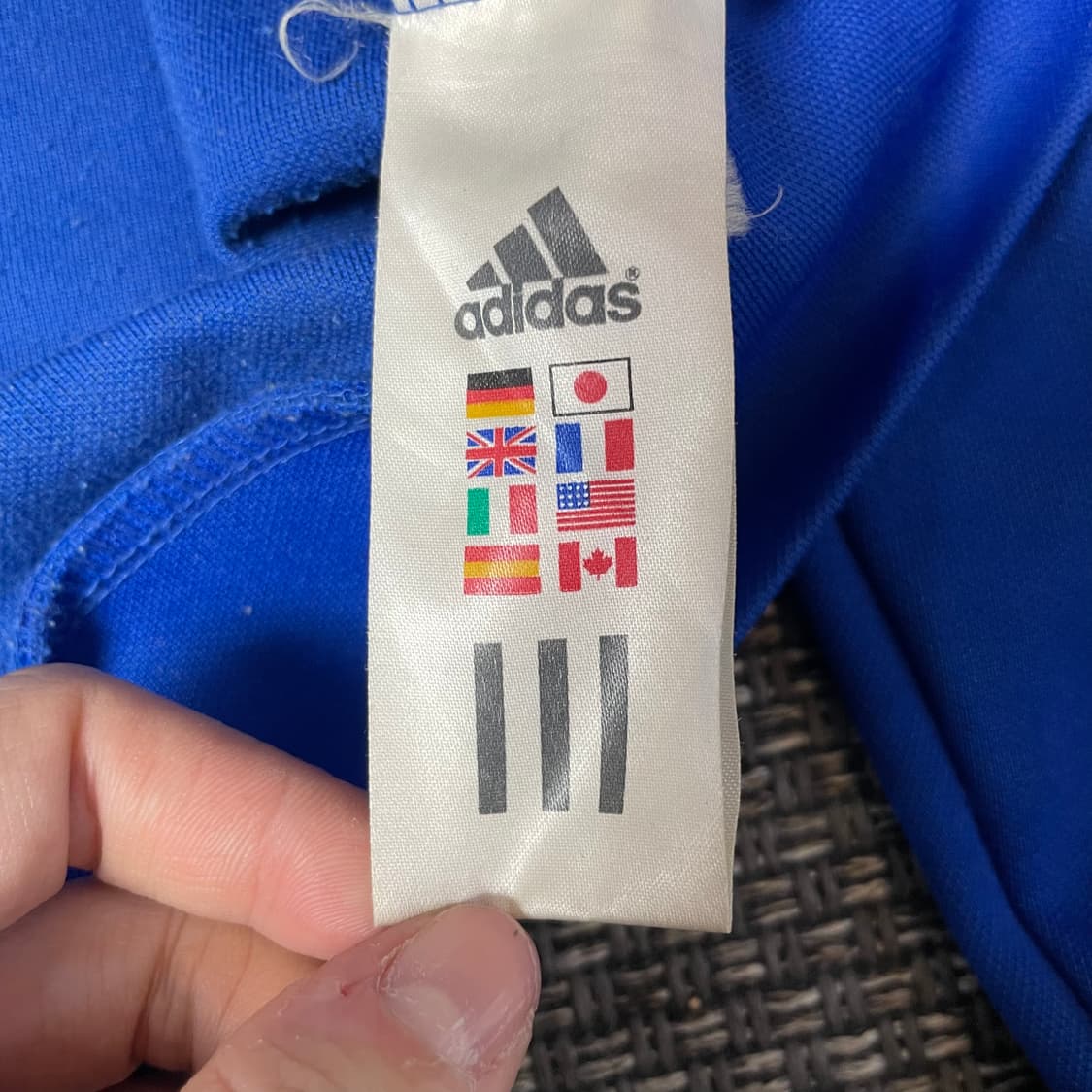 아디다스 클래식 블루 트랙탑 져지 100 상품이미지5