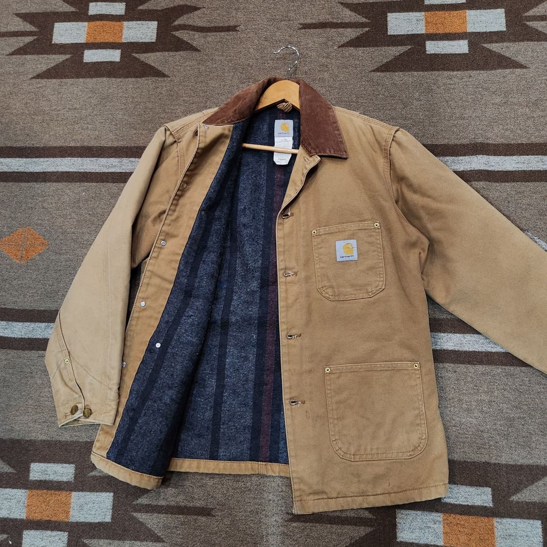칼하트 90s USA C01 초어 코트 L 블랭킷 상품이미지8