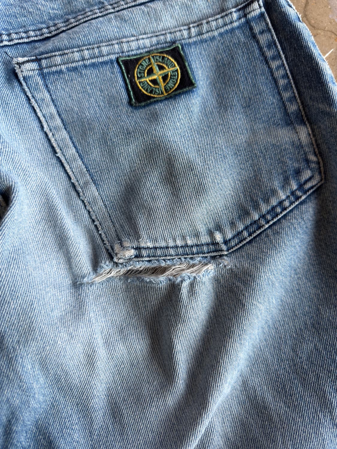 90s 스톤 아일랜드 green edge *rare 상품이미지4