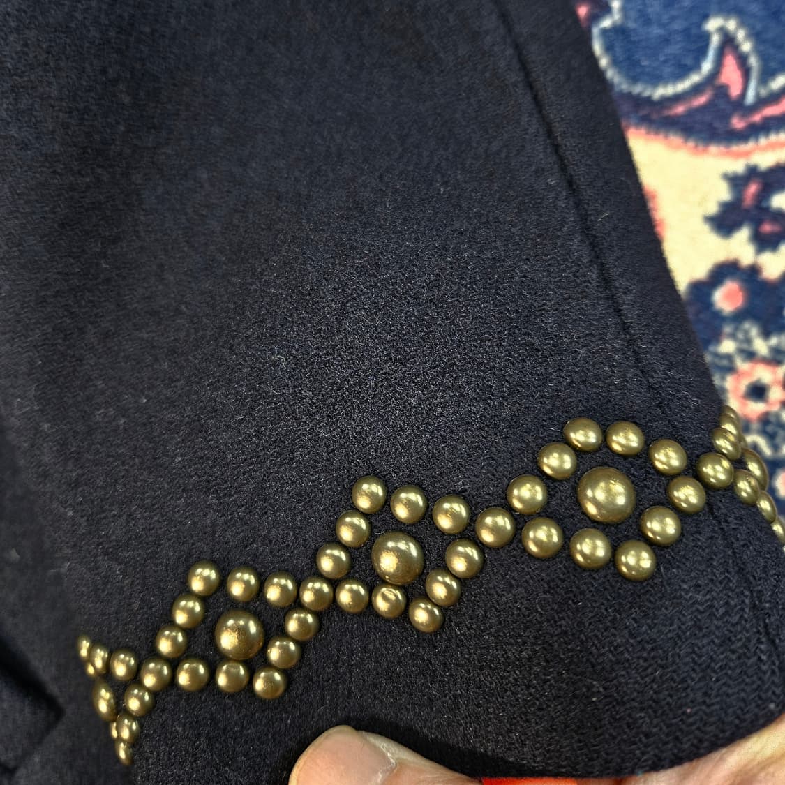 레이토그(Raye Tog) 엔틱 버튼 사이드 징's 더플 울자켓 상품이미지3