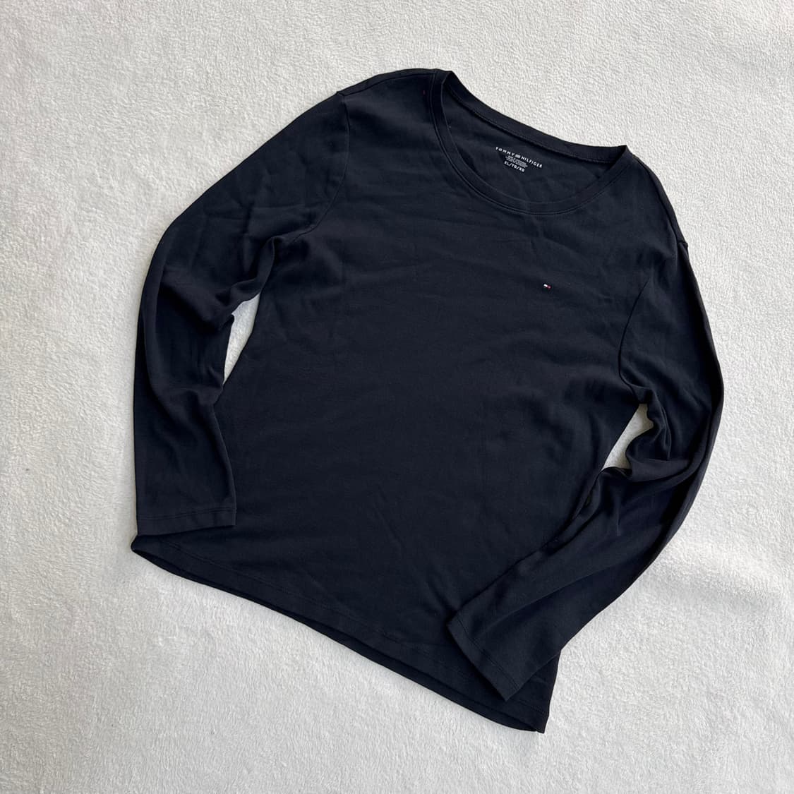XL 타미힐피거 스몰로고 긴팔 티셔츠 0326T 상품이미지1