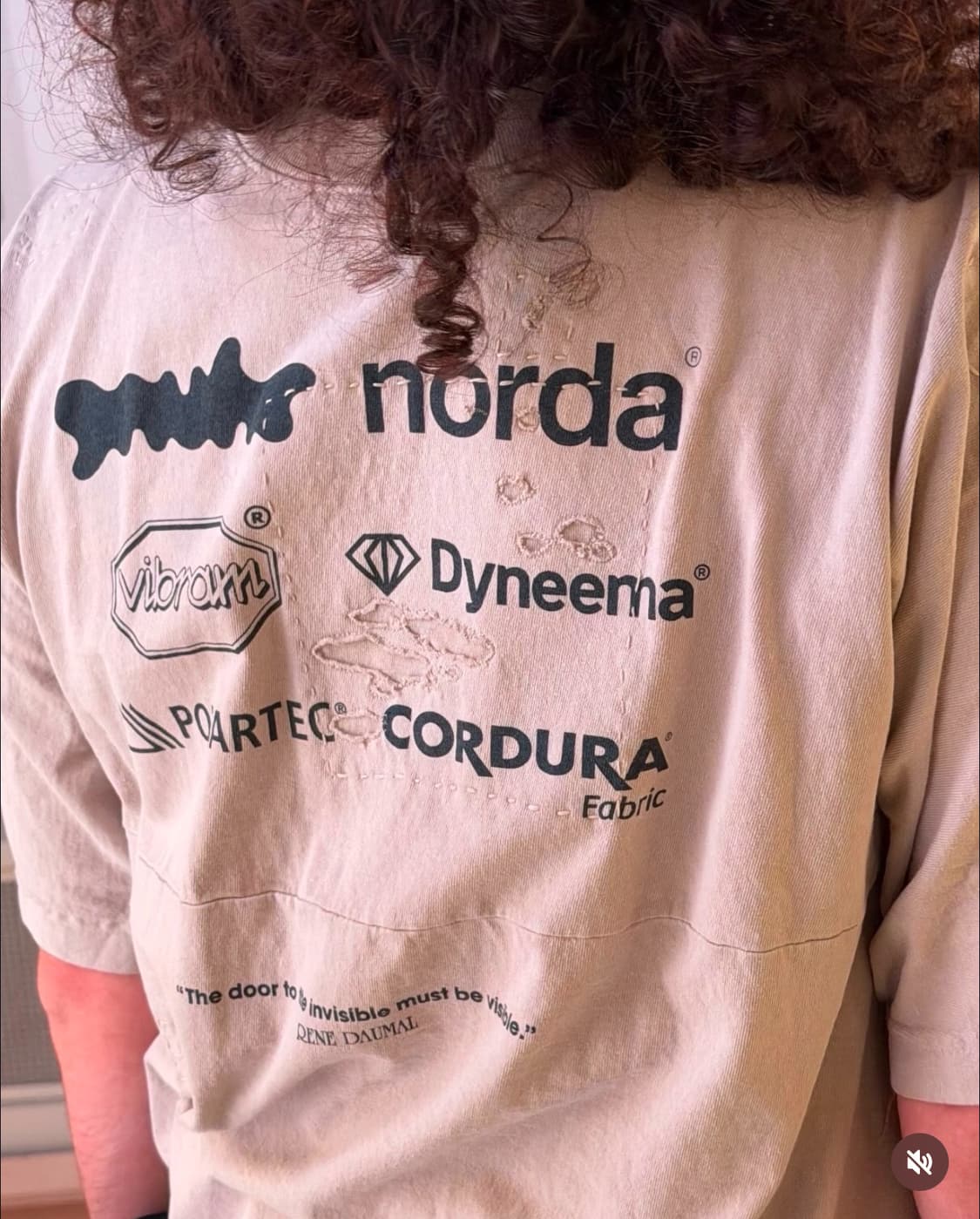 국내미발매 Gnuhr X Norda 콜라보 티셔츠 상품이미지7