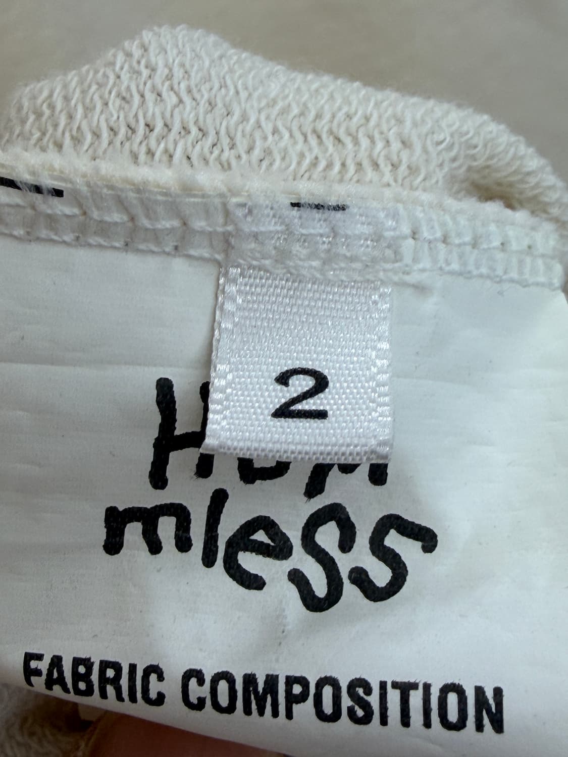 홈리스 디스트레스 링거 티 블루2(새상품) 상품이미지1