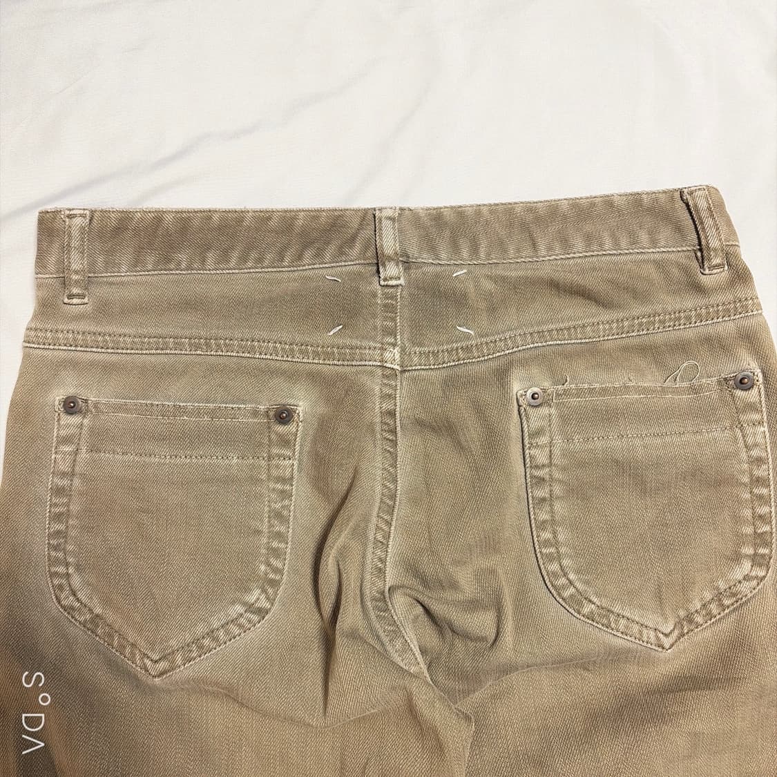 메종 마르지엘라 백 스티치 면팬츠 42 상품이미지3