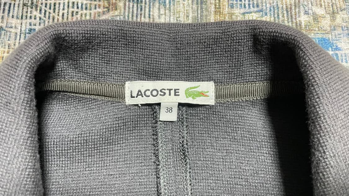 JPN 00s 일본빈티지 Y2K 모리걸 라코스테 니트 블레이저 자켓 38 상품이미지8